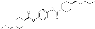 CAS # 175784-01-7, [trans(trans)]-4-Pentylcyclohexanecarboxylic acid 4-[[(4-propylcyclohexyl)carbonyl]oxy]phenyl ester