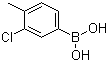 structure of CAS# 175883-63-3, 3-氯-4-甲基苯硼酸