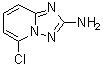 structure of CAS# 175965-64-7, 5-氯[1,2,4]三唑并[1,5-a]吡啶-2-胺