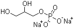 structure of CAS# 17603-42-8, 甘油磷酸钠