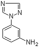 structure of CAS# 176032-78-3, 3-(1H-1,2,4-Triazol-1-yl)benzenamine