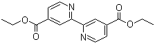 structure of CAS# 1762-42-1, 4,4'-Bis(ethoxycarbonly)-2,2'-bipyridine