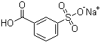 structure of CAS# 17625-03-5, 3-羧基苯磺酸钠