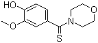structure of CAS# 17692-71-6, 香草吗啉