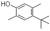CAS # 17696-37-6, 4-tert-Butyl-2,5-dimethylphenol, 4-(1,1-Dimethylethyl)-2,5-dimethylphenol, 4-tert-Butyl-2,5-xylenol