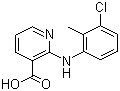 structure of CAS# 17737-65-4, 氯尼辛