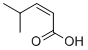 CAS 登录号：1775-44-6, (Z)-4-甲基戊-2-烯酸