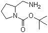 structure of CAS# 177911-87-4, 2-(Aminomethyl)-1-N-Boc-pyrrolidine