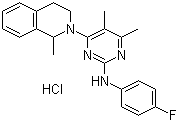 structure of CAS# 178307-42-1, Revaprazan hydrochloride