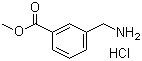 Methyl 3-(aminomethyl)benzoate hydrochloride molecular structure (CAS 17841-68-8)
