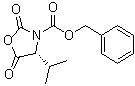 structure of CAS# 178614-85-2, (R)-4-异丙基-2,5-二氧代-3-恶唑烷羧酸苄酯