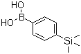 structure of CAS# 17865-11-1, 4-(Trimethylsilyl)benzeneboronic acid