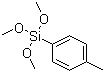 structure of CAS# 17873-01-7, 对甲苯基三甲氧基硅烷