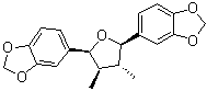 structure of CAS# 178740-32-4, (2alpha,3alpha,4beta,5alpha)-(-)-5,5'-(四氢-3,4-二甲基-2,5-呋喃二基)双-1,3-苯并二恶茂