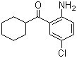 CAS # 1789-30-6, (2-Amino-5-chlorophenyl)-cyclohexylmethanone, 2-Amino-5-chlorophenyl cyclohexyl ketone
