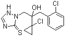 structure of CAS# 178928-70-6, 丙硫菌唑