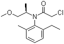 CAS 登录号：178961-20-1, 2-氯-N-(2-乙基-6-甲基苯基)-N-[(1R)-2-甲氧基-1-甲基乙基]乙酰胺