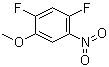 structure of CAS# 179011-39-3, 2,4-Difluoro-5-nitroanisole