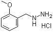 structure of CAS# 179110-14-6, [(2-甲氧基苯基)甲基]肼盐酸盐