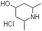 structure of CAS# 179175-18-9, 2,6-二甲基-4-哌啶醇盐酸盐