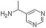 structure of CAS# 179323-61-6, alpha-Methyl-5-pyrimidinemethanamine