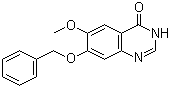 structure of CAS# 179688-01-8, 6-Methoxy-7-benzyloxyquinazolin-4-one