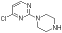 structure of CAS# 179756-90-2, 4-Chloro-2-piperazin-1-yl-pyrimidine