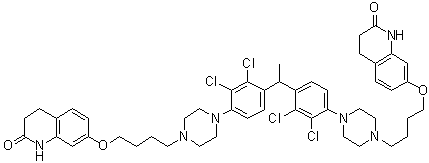 CAS # 1797986-18-5, Aripiprazole Dimer, 7,7'-[Ethylidenebis(2,3-dichloro-1,4-phenylene)bis(1,4-piperazinediyl)bis(tetramethyleneoxy)]bis(1,2,3,4-tetrahydroquinoline-2-one)
