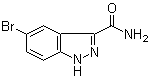 structure of CAS# 1799421-04-7, 5-Bromo-1H-indazole-3-carboxamide
