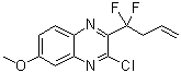 CAS 登录号：1799733-46-2, 3-氯-2-(1,1-二氟-3-丁烯-1-基)-6-甲氧基喹喔啉