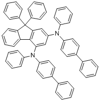 CAS # 1799918-64-1, 2-N,4-N,9,9-Tetraphenyl-2-N,4-N-bis(4-phenylphenyl)fluorene-2,4-diamine