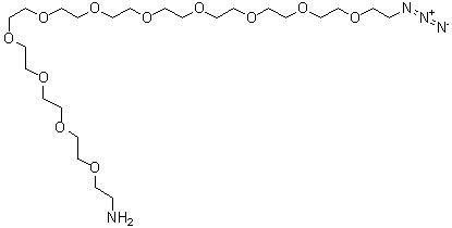 CAS # 1800414-71-4, 35-Azido-3,6,9,12,15,18,21,24,27,30,33-undecaoxapentatriacontan-1-amine