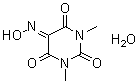 CAS # 1801207-37-3, 1,3-Dimethyl-2,4,5,6(1H,3H)-pyrimidinetetrone 5-oxime hydrate (1:1)