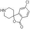 structure of CAS# 180160-40-1, 6-氯螺[异苯并呋喃-1(3H),4'-哌啶]-3-酮