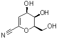 CAS # 180336-27-0, 2,6-Anhydro-3-deoxy-D-lyxo-hept-2-enononitrile