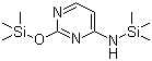 CAS # 18037-10-0, N-(Trimethylsilyl)-2-[(trimethylsilyl)oxy]pyrimidin-4-amine, Bis(trimethylsilyl)cytosine