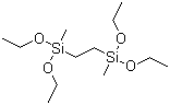 CAS # 18043-74-8, 1,2-Bis(methyldiethoxysilyl)ethane, 4,7-Diethoxy-4,7-dimethyl-3,8-dioxa-4,7-disiladecane