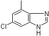 structure of CAS# 180508-09-2, 6-氯-4-甲基苯并咪唑