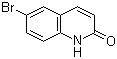 6-Bromo-2(1H)-quinolinone molecular structure (CAS 1810-66-8)