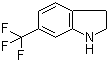 structure of CAS# 181513-29-1, 6-三氟甲基吲哚啉