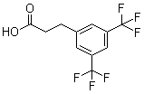 structure of CAS# 181772-16-7, 3,5-双(三氟甲基)苯丙酸