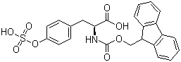 CAS # 181952-24-9, Fmoc-Tyr(SO3H)-OH, N-[(9H-Fluoren-9-ylmethoxy)carbonyl]-O-(hydroxysulfonyl)-L-tyrosine