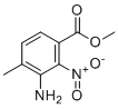structure of CAS# 1824056-12-3, 甲基3-氨基-4-甲基-2-硝基苯甲酸酯