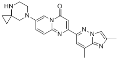 structure of CAS# 1825352-65-5, 利司扑兰