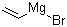 Vinylmagnesium bromide molecular structure (CAS 1826-67-1)