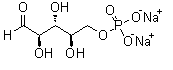 structure of CAS# 18265-46-8, D-Ribose 5-phosphate disodium salt