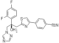 structure of CAS# 182760-06-1, Ravuconazole