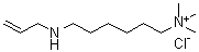 CAS # 182815-42-5, N,N,N-Trimethyl-6-(2-propenylamino)-1-Hexanaminium chloride