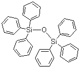 CAS # 1829-40-9, Hexaphenyldisiloxane, Bis(triphenylsilicon) oxide, Bis(triphenylsilyl) ether, Hexaphenyldisiloxane, NSC 12574