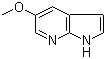 structure of CAS# 183208-36-8, 5-Methoxy-7-azaindole
